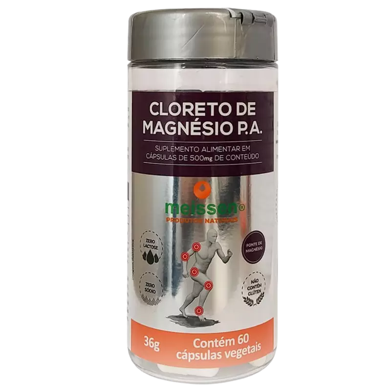 Cloreto de Magnésio PA 60 capsulas Meissen