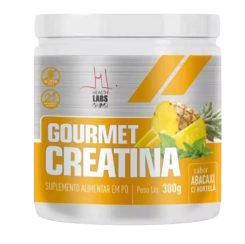 Creatina Gourmet Abacaxi com Hortelã 300g Health Labs