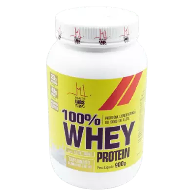 Whey 100% Protein 900g Leite Ninho Health Labs