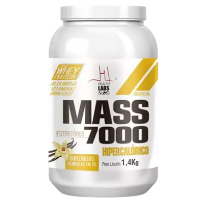 Mass 7000 Hipercalórico Baunilha 1,4kg Health Labs