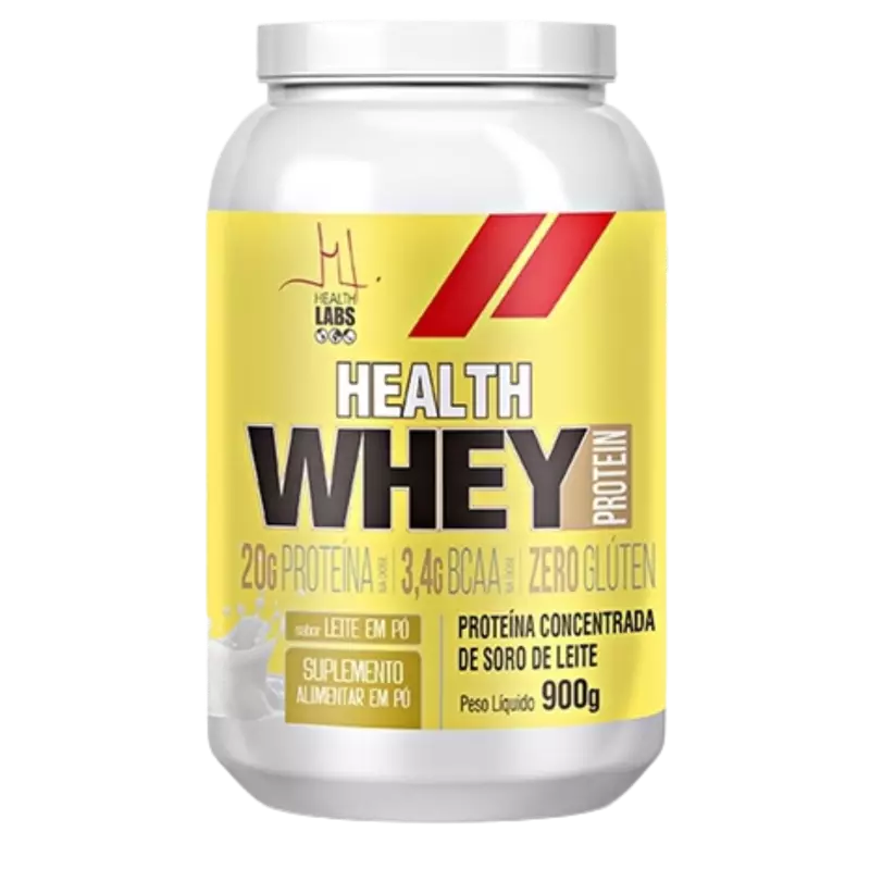 Whey Protein Leite em Pó 900g Health Labs