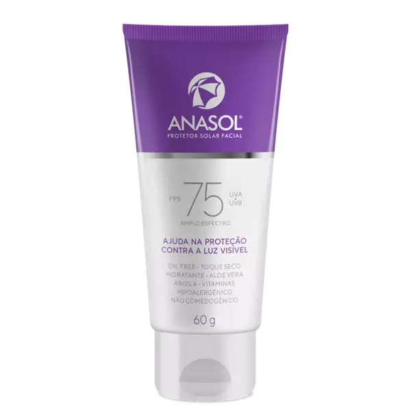 Protetor Solar Anasol FPS 75 Oil Free 60g