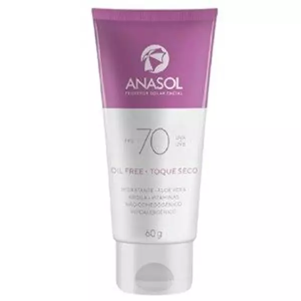 Protetor Solar Facial Anasol Fps70 60g