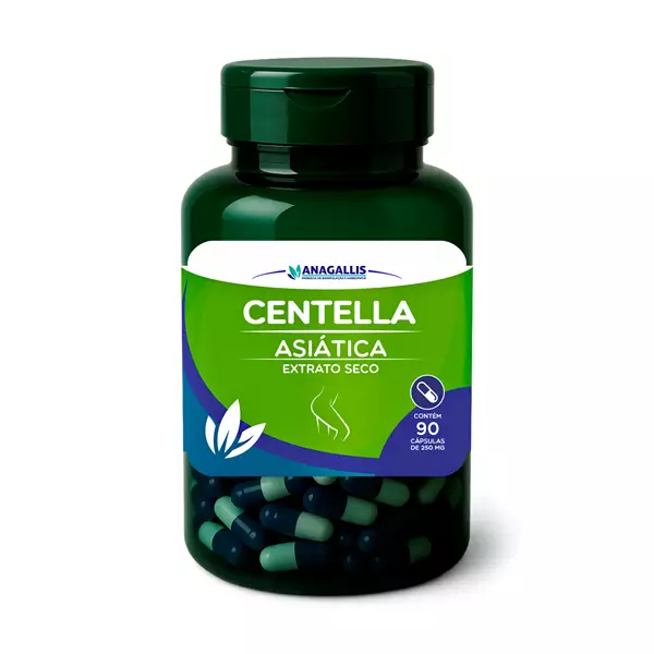 Centella asiática 250mg 90 cápsulas Anagallis