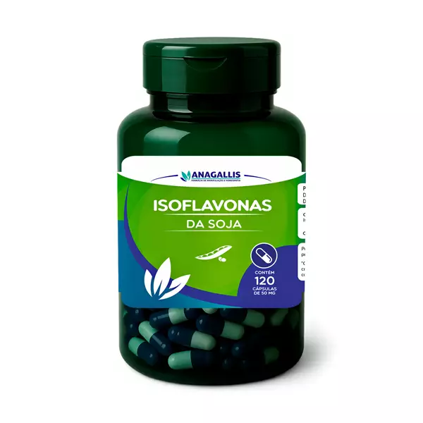 Isoflavonas da Soja 50mg Anagallis