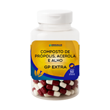 Gp extra Anagallis Composto Própolis, Alho e Acerola 50 Cápsulas