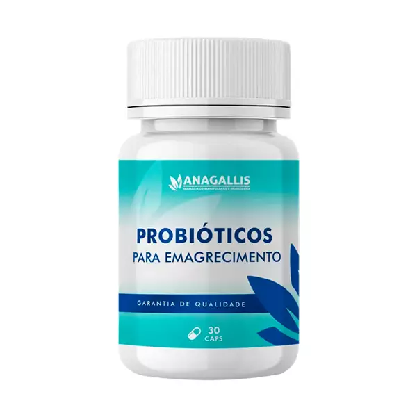Probióticos para auxiliar no emagrecimento 30 cápsulas 