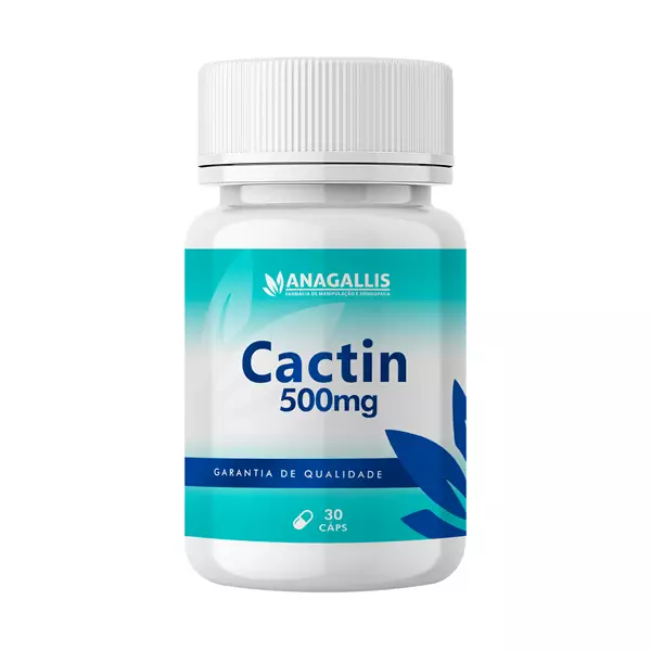 Cactin 500mg Drenagem Linfática 30 Cápsulas