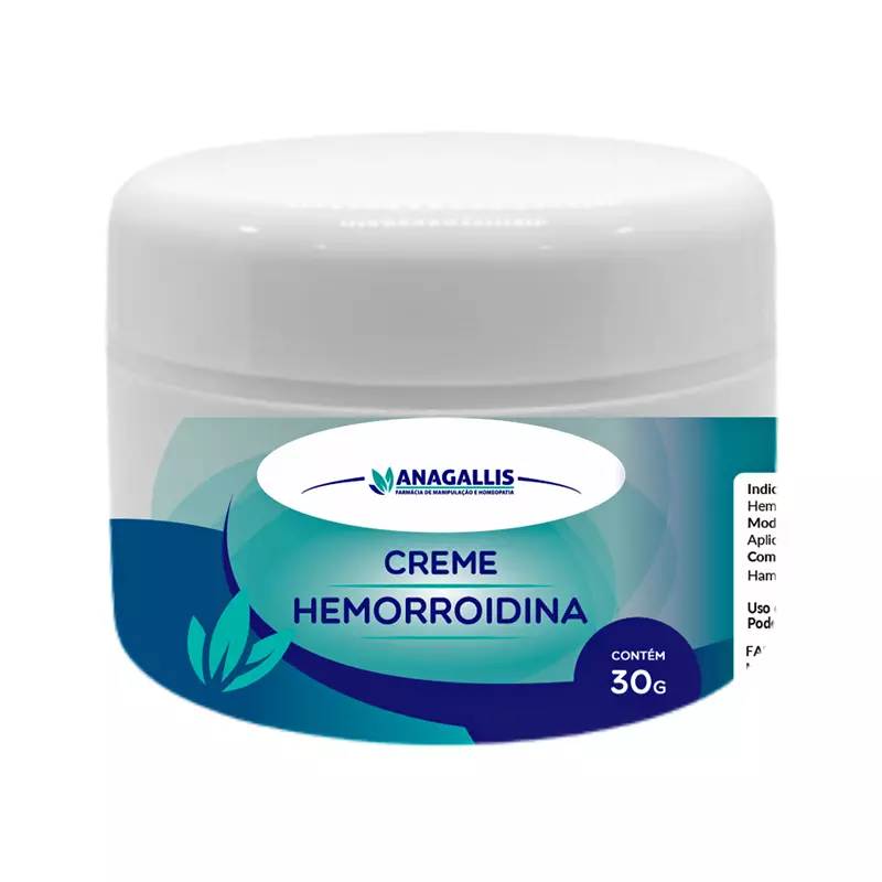 Creme Hemorroidina 30g  Anagallis