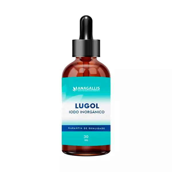 Lugol Iodo Inorgânico 30ml