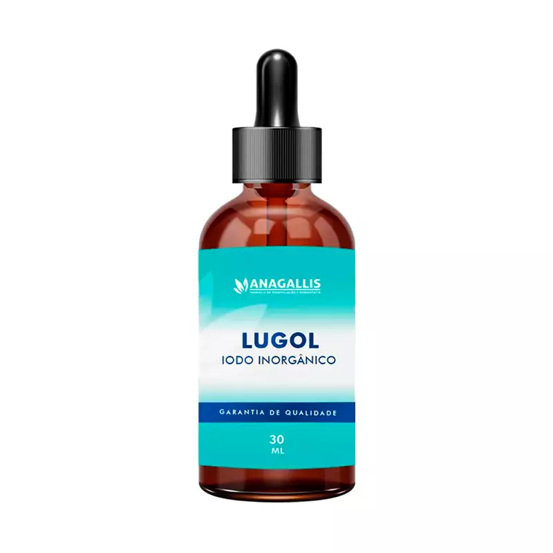 Lugol Iodo Inorgânico 30ml