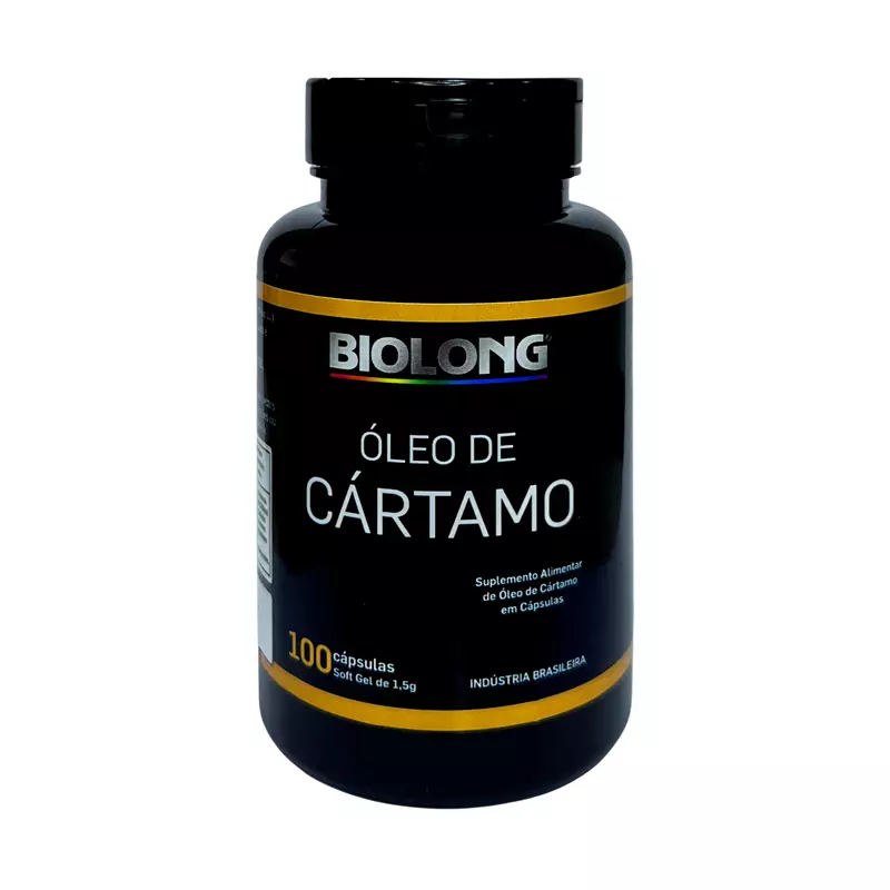 Óleo de Cártamo 1,5g Biolong 100 Cápsulas
