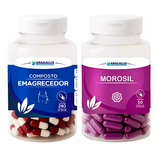 Kit Composto Emagrecedor + Morosil