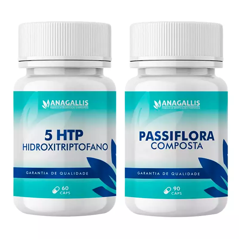 Kit Passiflora composta + 5 HTP