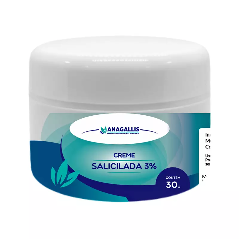 Creme Salicilada 3% 