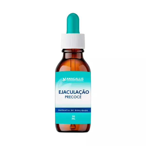 Fórmula Homeopática para evitar ejaculação precoce 30ml