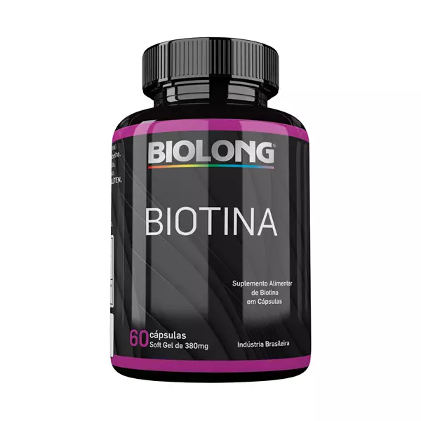 Biotina 60 Cápsulas Biolong
