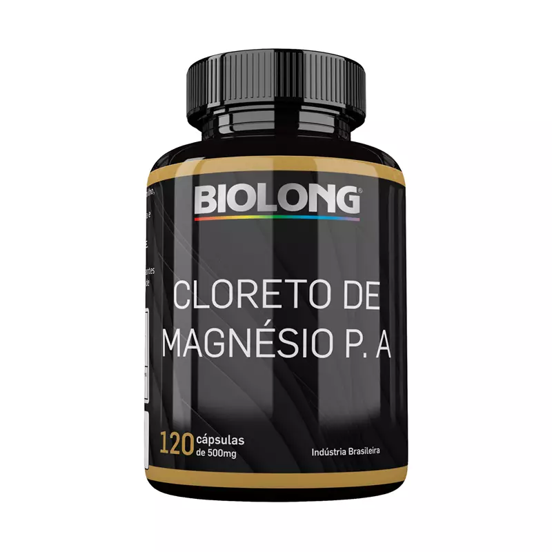 Cloreto de Magnésio P.A  120 Cápsulas Biolong