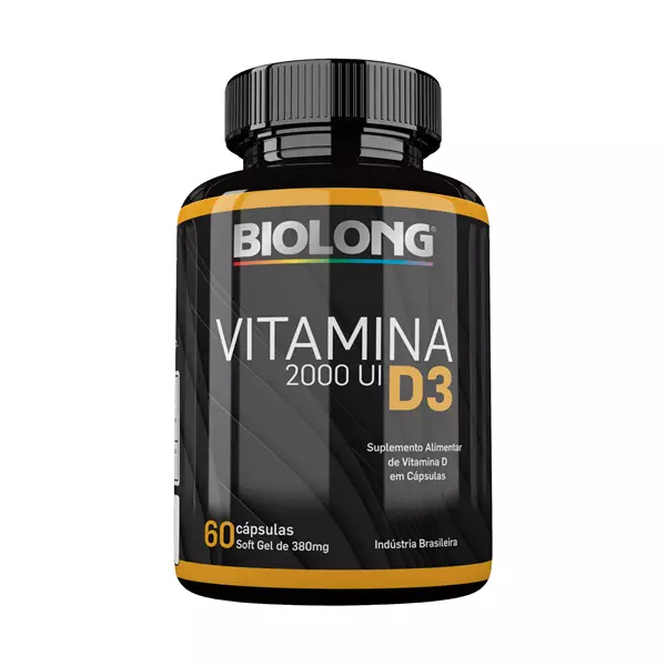 Vitamina D3 2000UI Biolong