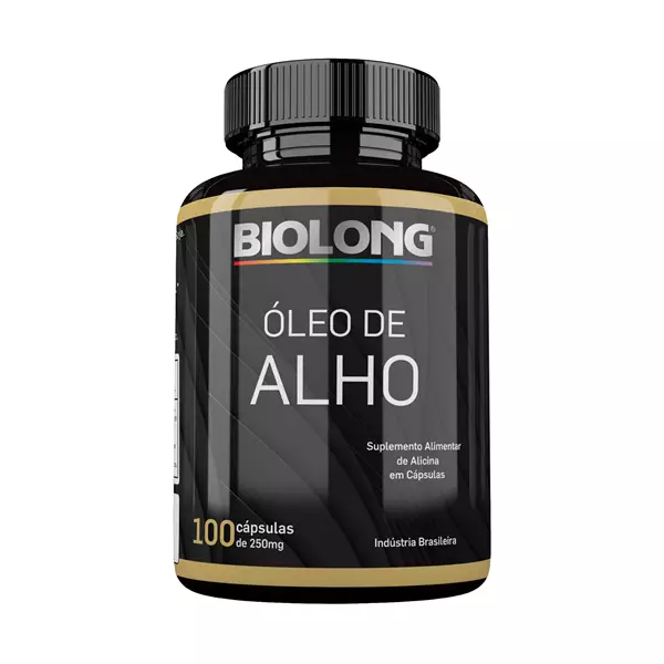 Óleo de Alho 100 Cápsulas Biolong