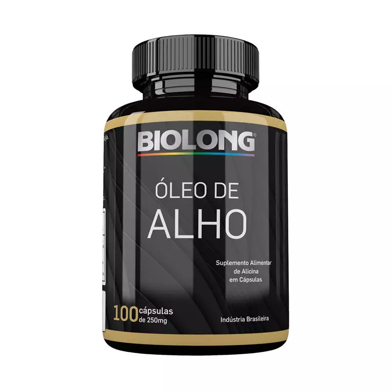 Óleo de Alho 100 Cápsulas Biolong