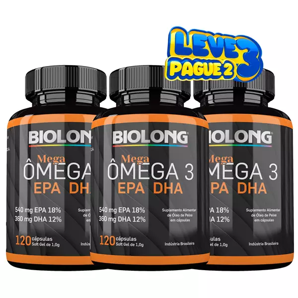 Kit Mega Ômega 3