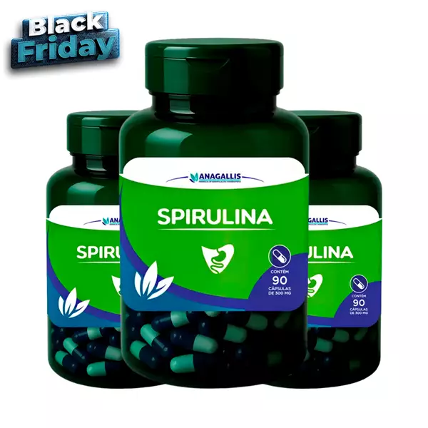 Kit Spirulina 300mg Anagallis