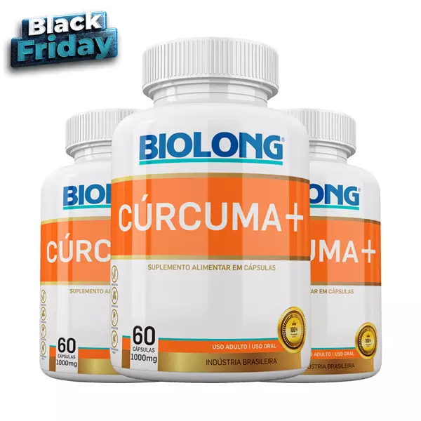 Kit Cúrcuma+ Biolong 60 Cápsulas