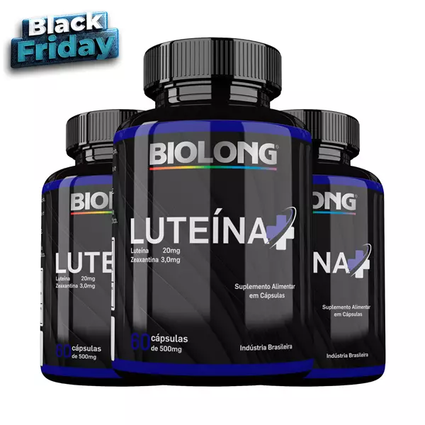 Kit Luteína+ 60 Cápsulas Biolong