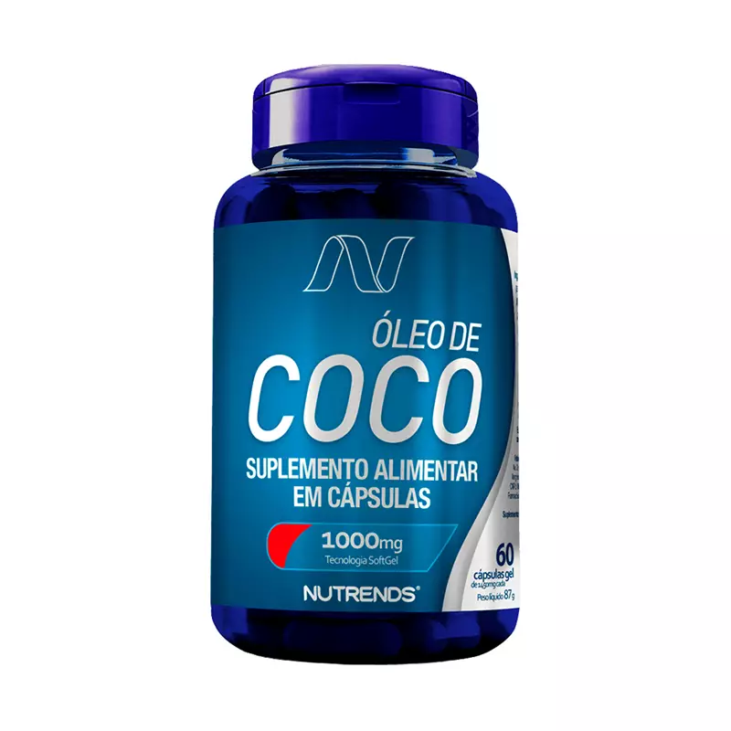  Óleo de Coco 60 Cápsulas Nutrends