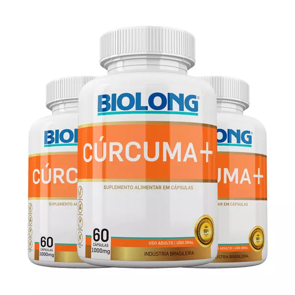 Kit Cúrcuma+ Biolong 60 Cápsulas