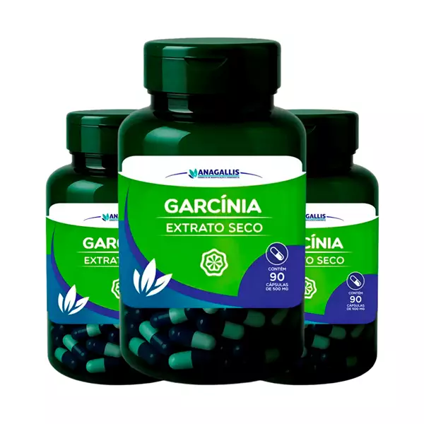 Kit Garcínia 500mg Anagallis