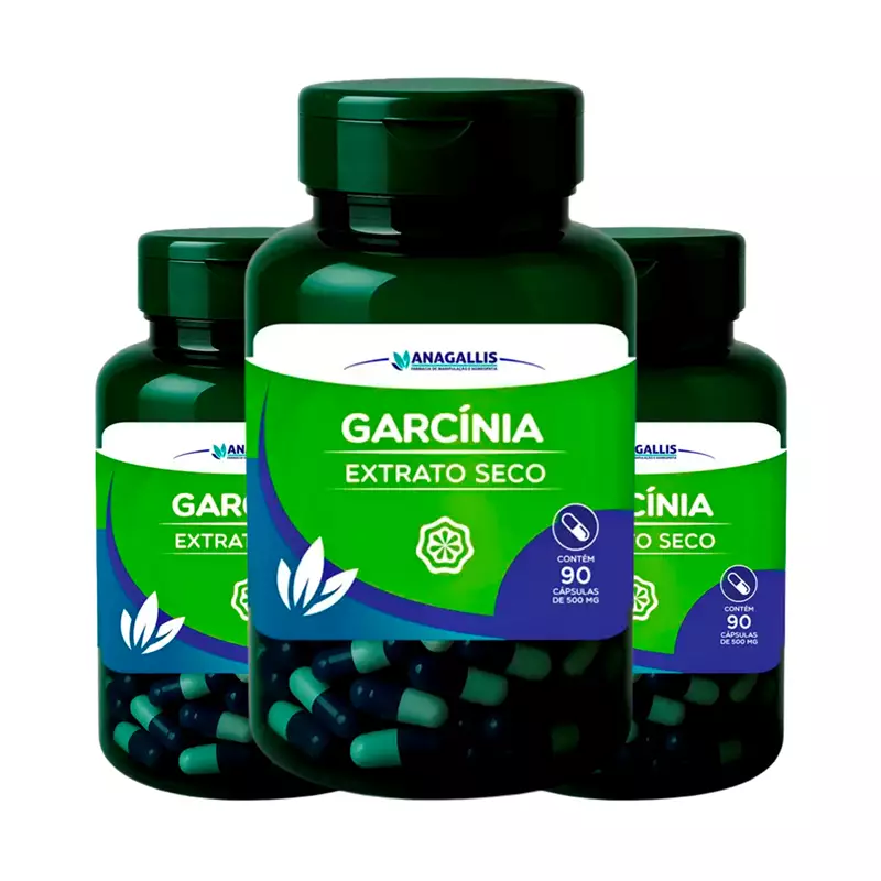 Kit Garcínia 500mg Anagallis