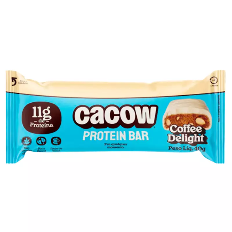 Cacow Protein Bar Coffee Delight 40g