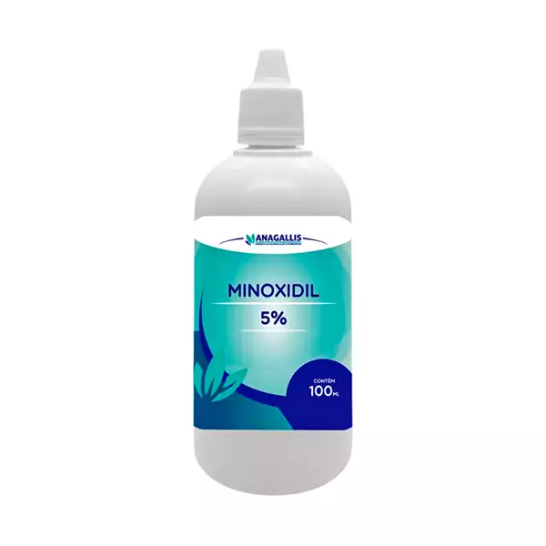 Minoxidil 5% com Propilenoglicol 100ml
