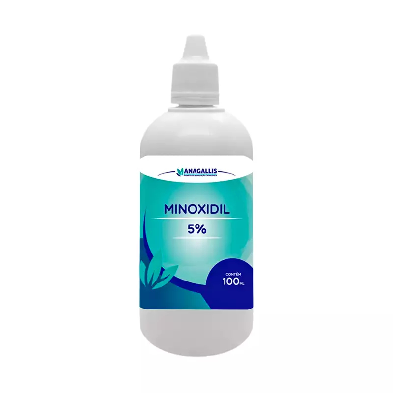 Minoxidil 5% com Propilenoglicol 100ml