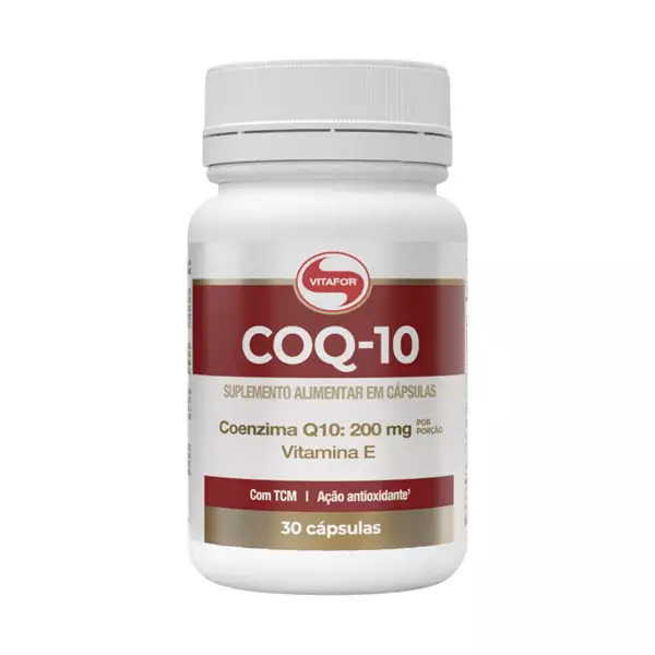 Coenzima Q10 e Vitamina E  Vitafor