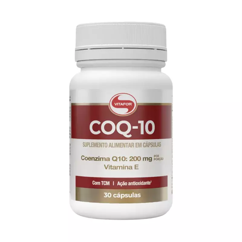 Coenzima Q10 e Vitamina E  Vitafor