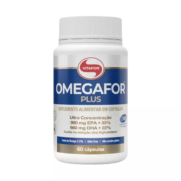 OMEGAFOR PLUS: Ômega 3 Vitafor