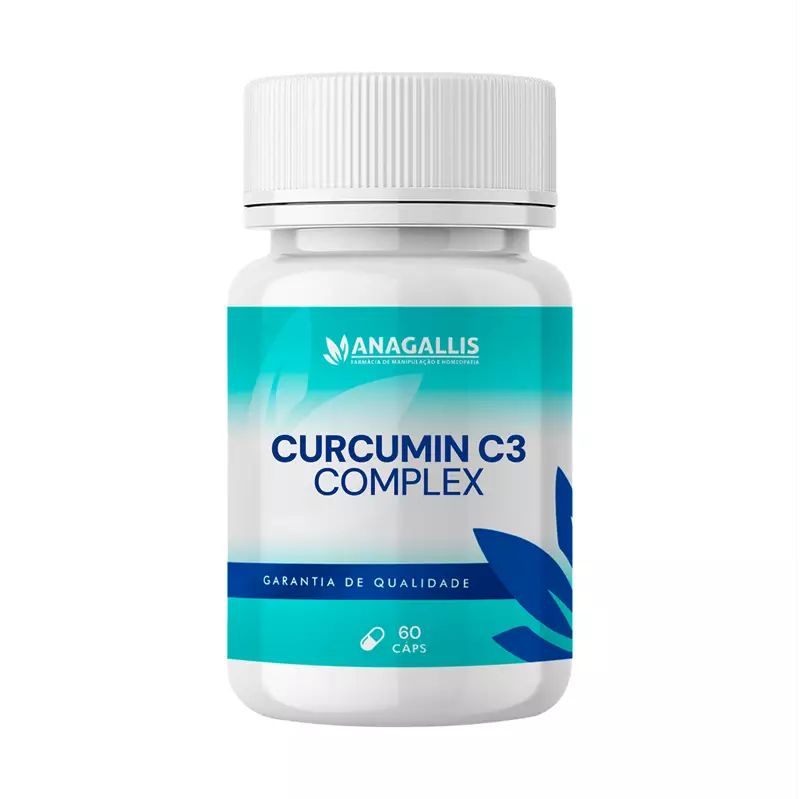 Curcumin C3 Complex 60 Cápsulas Anagallis